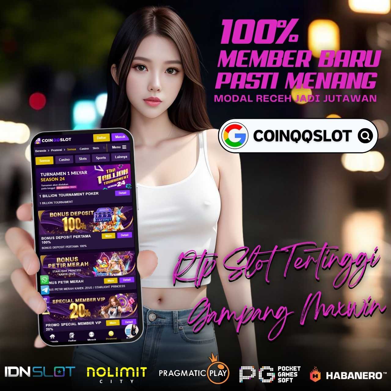 COINQQSLOT: Slot Online Terbaik dan Kesempatan Menang Lebih Besar
