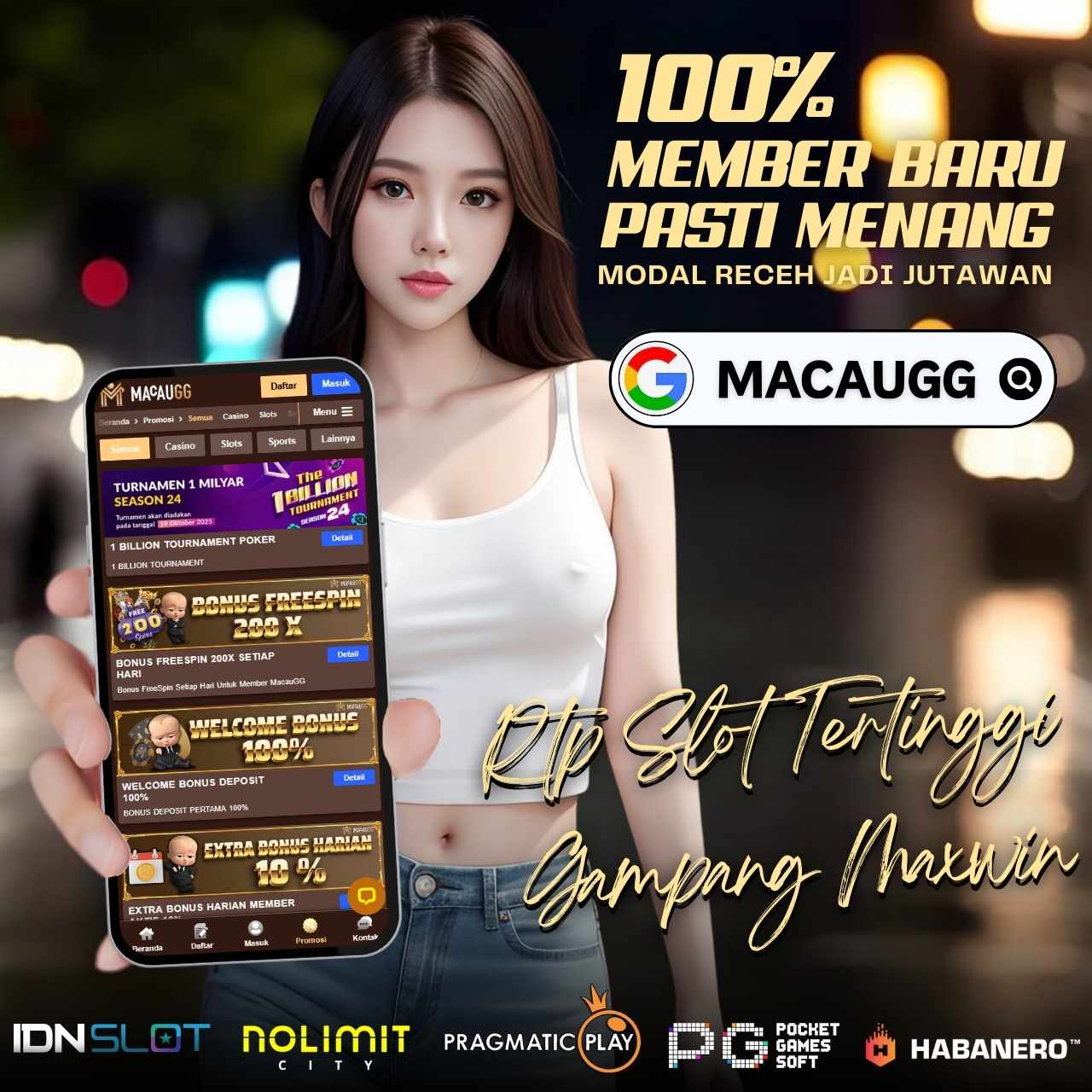 MACAUGG: Pengalaman Bermain Slot & Casino Premium Ala Macau 2025