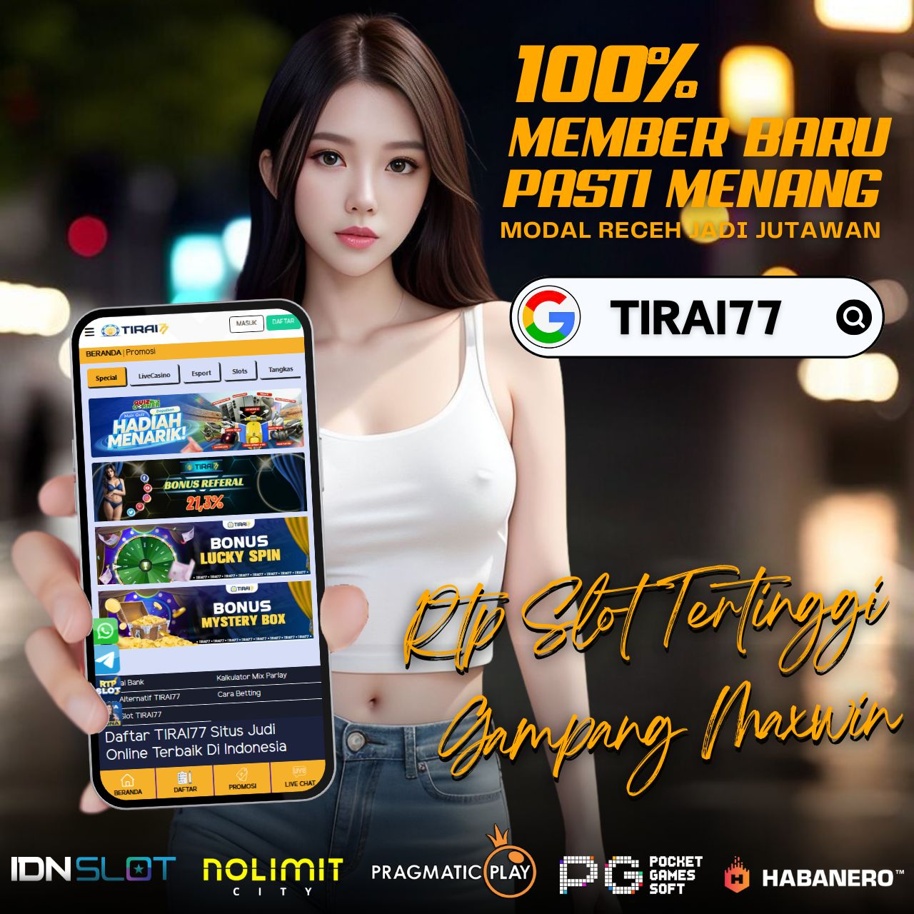 TIRAI77 Indonesia | Slot Online Promo Besar & Gacor 2025